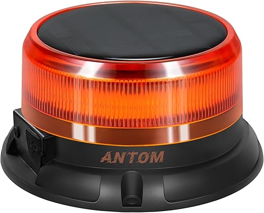 AnTom Baliza LED V16: la señal solar que te salva en carretera