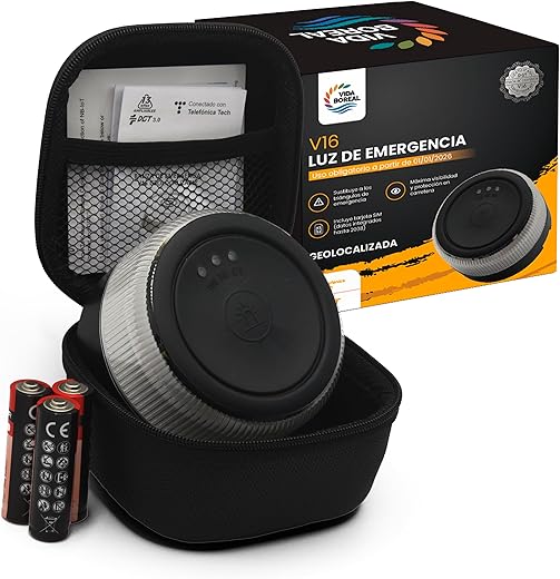 Baliza V16 DGT CH-020L: ¿Tu SALVAVIDAS geolocalizado en carretera?